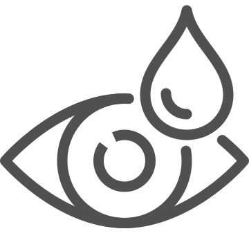 Contact lens, eye, lens icon