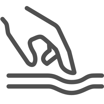 Care instructions, clothing, fabric icon