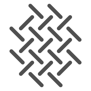 Fabric, herringbone, material icon