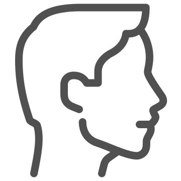 Face, head, human icon