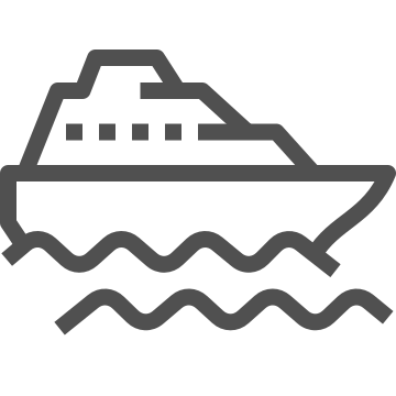 Boat, commute, ferry icon