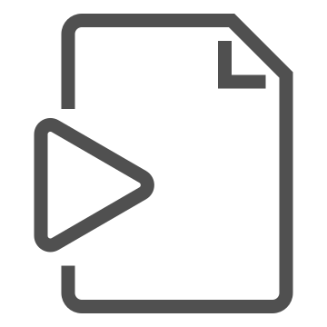 Document, file, media icon