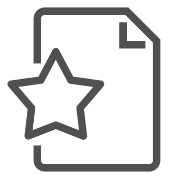 Archive, document, favorite icon