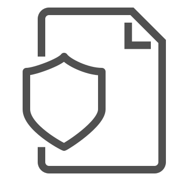 Confidential, document, file icon