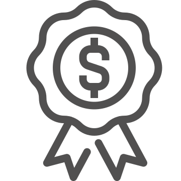 Achievement, award, currency icon
