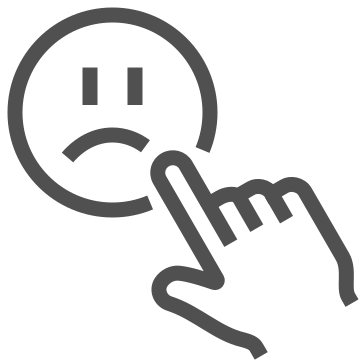 Discontent, emoji, emotion icon