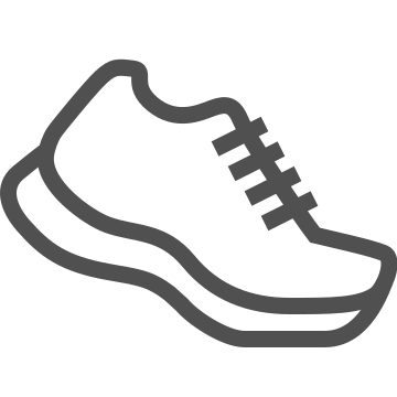 Athletic, casual, exercise icon