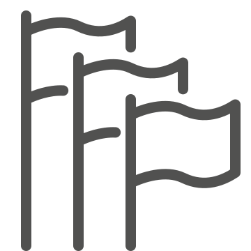 Banner, ensign, flag icon