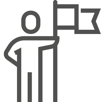 banner, flag, holding