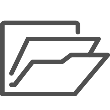 Directory, documents, file management icon