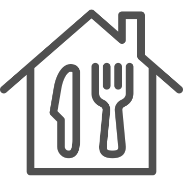 Delivery service, food delivery, home delivery icon
