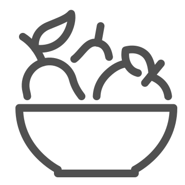 bowl, food, fruit