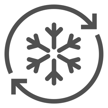 Cold, cooling, freezer icon