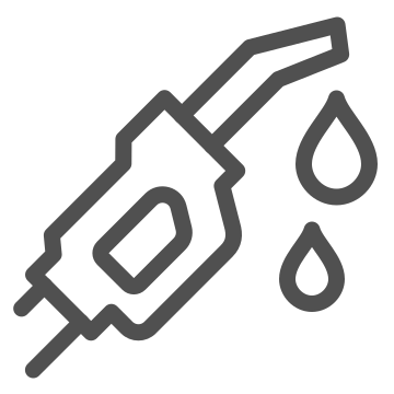 Fuel, fuel dispenser, gasoline icon