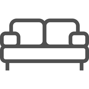 Comfort, couch, furniture icon