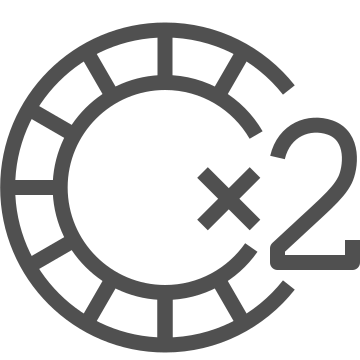 Betting, casino, chip icon