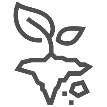 Botany, gardening, grow icon