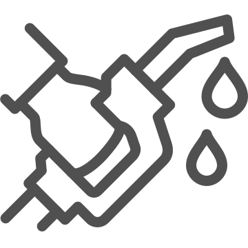 Filling station, fuel, gasoline icon