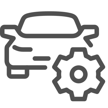 Auto, automobile, gear icon