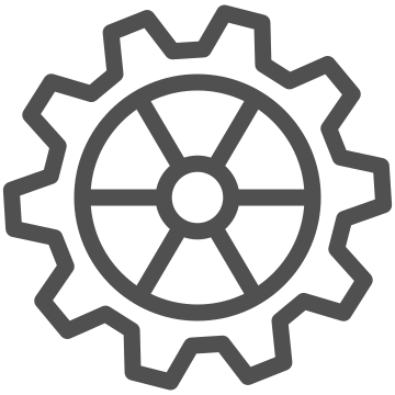 Cog, cogwheel, engineering icon