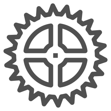 Cogwheel, engineering, gear icon