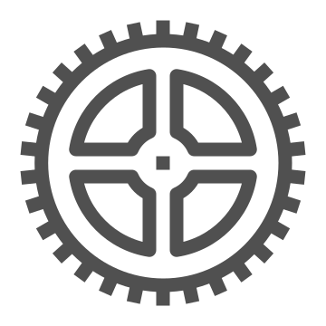 Cogwheel, engineering, gear icon