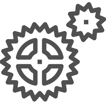 Cogwheel, engineering, equipment icon