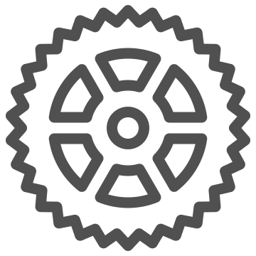 Cogwheel, engineering, gear icon