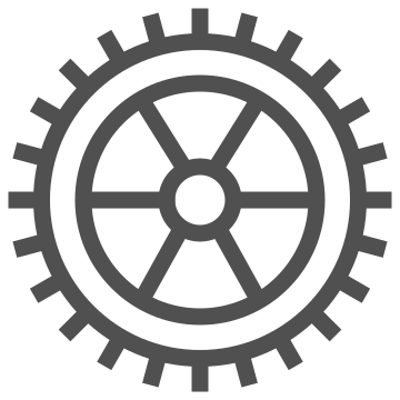 Cogwheel, engineering, gear icon