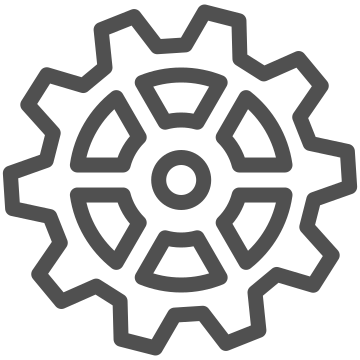 Cogwheel, engineering, gear icon