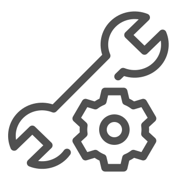 Engineering, gear, maintenance icon
