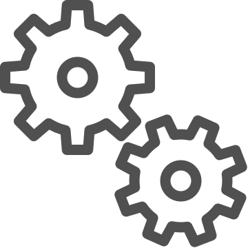 Cogs, configuration, gears icon