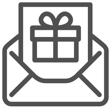 Celebration, gifts, giving icon