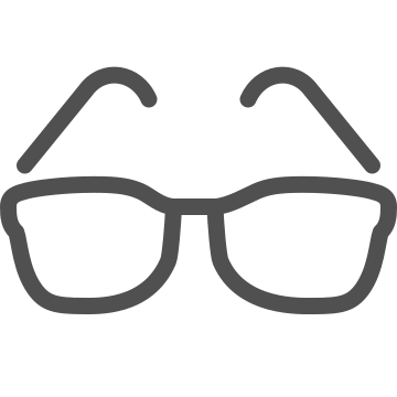 Eyeglasses, eyesight, eyewear icon