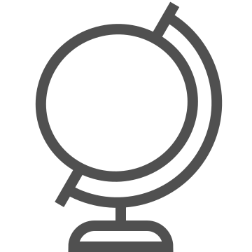 Earth, education, geography icon