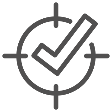 Goal, achievement, aim icon