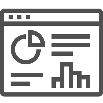 Analytics, chart, data icon