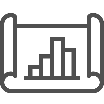 Analysis, bar chart, chart icon