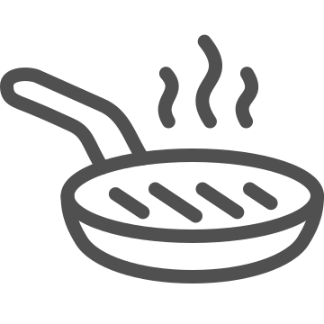 Cooking, frying, grill icon