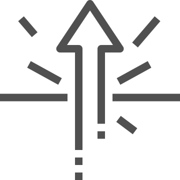 Growth, increase, performance icon