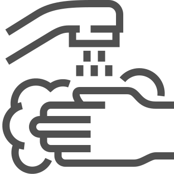 Cleaning, hand, handwashing icon