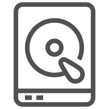 Computer component, computer hardware, data icon