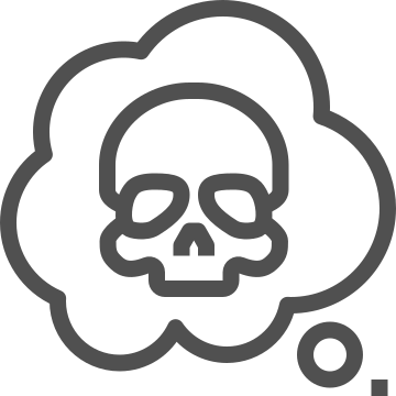 Chemical, danger, hazard icon