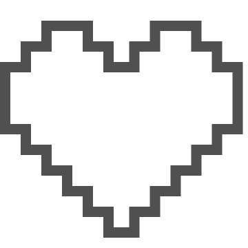 8-bit, health, heart icon
