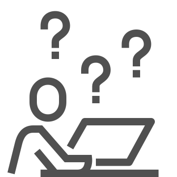 Assistance, customer service, faq icon