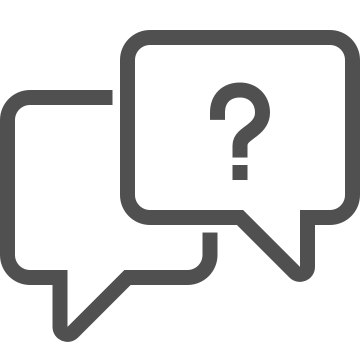 Assistance, chat, faq icon