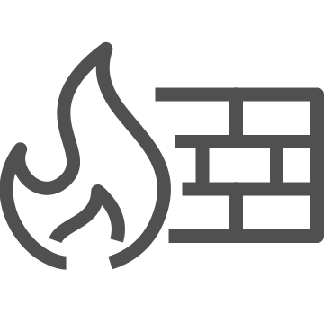 Data safety, firewall, hosting icon