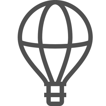 Hot air balloon, air, baloon icon