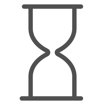 Antique, countdown, hourglass icon