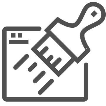 Coding, css, frontend icon